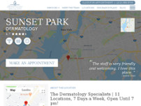 Screenshot for https://www.thedermspecs.com/locations/sunset-park/?utm_source=Yext&utm_medium=online_listing