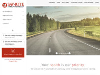 Screenshot for https://savritepharmacy.com/