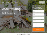 Screenshot for http://www.haulingjandm.com