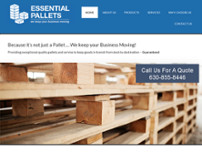 Screenshot for https://essentialpallets.com/