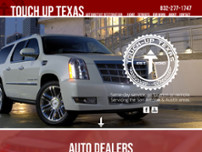 Touch Up Texas website screenshot