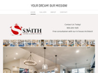 Smith Custom Building and Design, LLC website screenshot