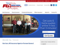 Screenshot for https://www.foreseeinsurance.com