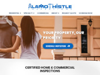 Screenshot for https://www.alamothistleinspections.com/