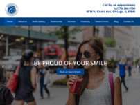 Connolly Cosmetic Dentistry website screenshot