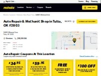 Website Screenshot Meineke Car Care Center