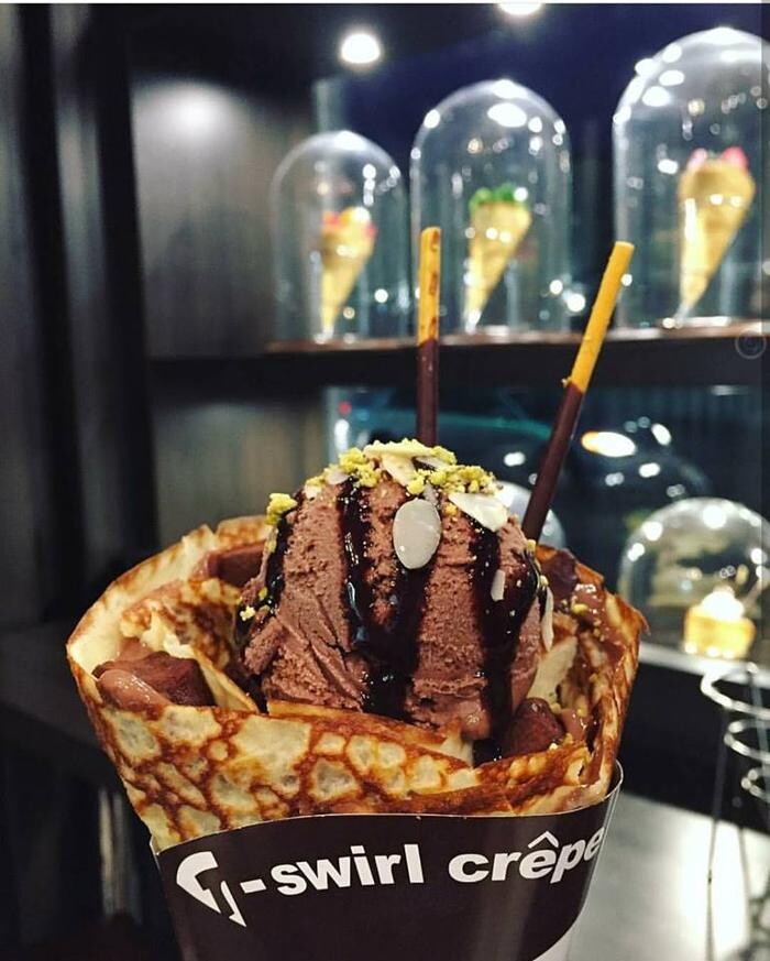 Images T-Swirl Crêpe