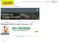 Website Screenshot Lockaway Storage