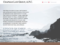 Chapman Law Group, A.P.C. website screenshot