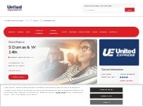 Website Screenshot United Express