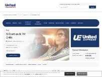 Website Screenshot United Express