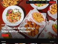 Website Screenshot Florida Wing Factory