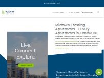 Website Screenshot Midtown Crossing Apartments