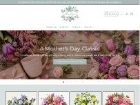Website Screenshot Anastasia Blooms