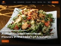 Website Screenshot Desert Moon Mediterranean Grill