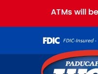 Website Screenshot Paducah Bank - Louisville