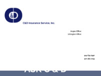 Screenshot for http://www.canddinsurance.com