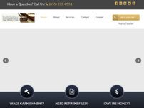 Tax Relief Pros website screenshot