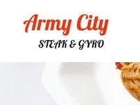Website Screenshot Army City Steak & Gyro