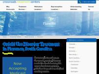 Crossroads Treatement Center website screenshot
