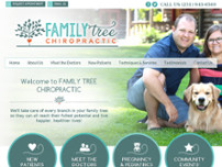 Family Tree Chiropractic website screenshot
