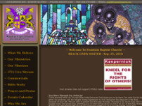 Screenshot for http://Fountainbaptist.org
