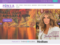 POWER - Professional Organization of Women of Excellence Recognized website screenshot