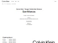 Website Screenshot Calvin Klein