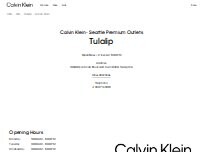 Website Screenshot Calvin Klein