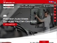 Website Screenshot Auto Glass by Reggie