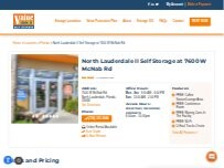 Website Screenshot Value Store It Self Storage