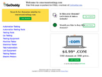 Screenshot for http://www.emersontesting.com