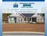 JAB Construction website screenshot