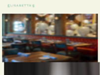Elisabetta's Ristorante Bar Pizzeria website screenshot