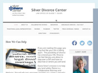 Screenshot for http://www.silverdivorce.com