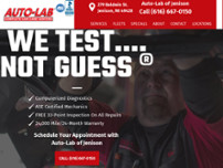 Auto-Lab Jenison website screenshot