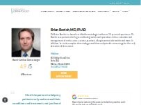 Website Screenshot Brian Bonish, MD, FAAD