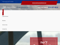 All American Transportation website screenshot