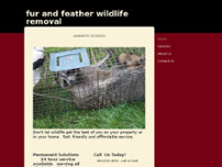 Screenshot for http://www.furandfeatherwildliferemoval.com