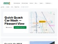 Website Screenshot Quick Quack Car Wash