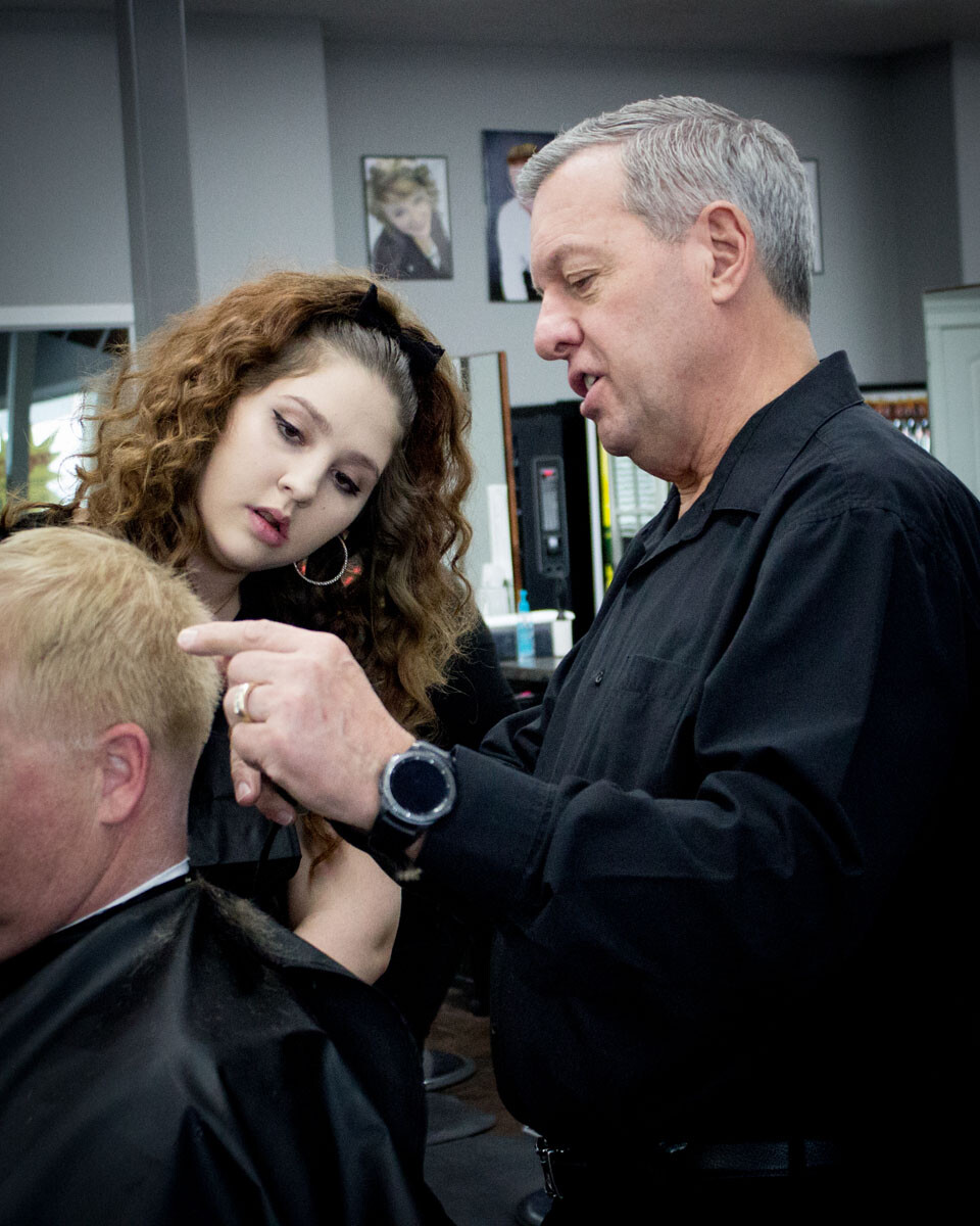 Images Evans Hairstyling College