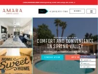 Website Screenshot Amara Spring Valley