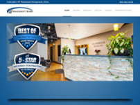 Maximized Health Chiropractic website screenshot