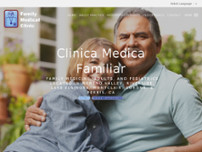 Clinica Medica Familiar website screenshot