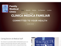 Screenshot for http://www.clinicamedicafamiliardrrios.com