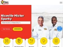 Website Screenshot Mister Sparky