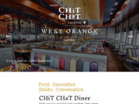 Chit Chat Diner website screenshot