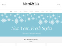 Screenshot for https://martiandlizboutique.com/