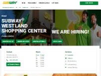 Website Screenshot Subway