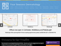 Four Seasons Dermatology website screenshot